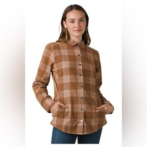 Prana Porter Park Flannel Shirt - Medium